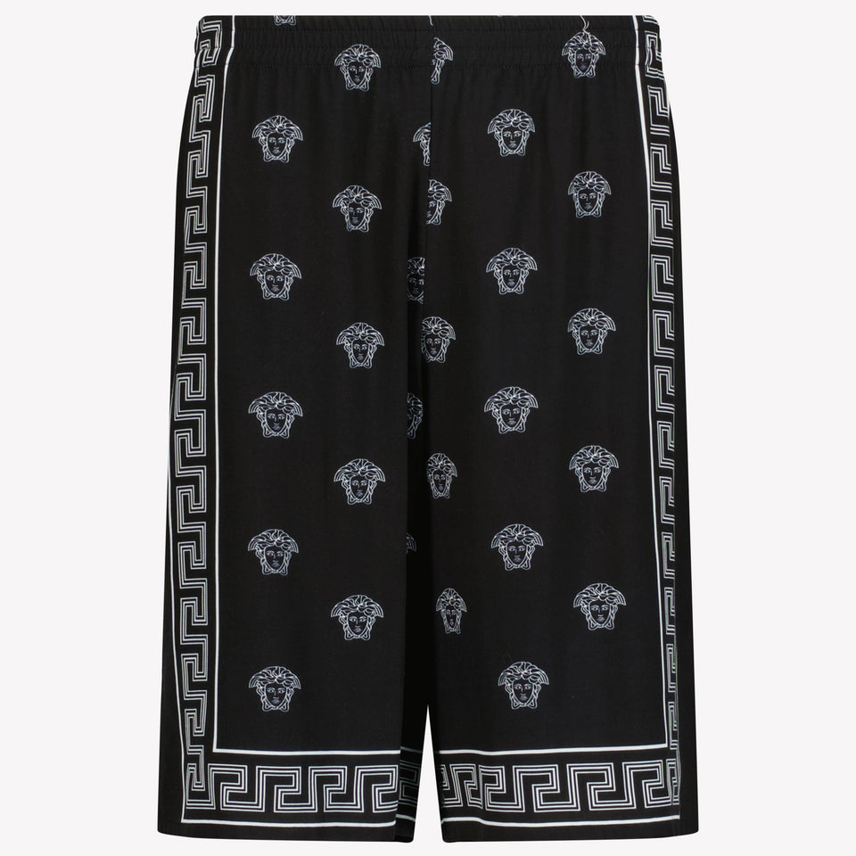 Versace Kids Boys Shorts In Black