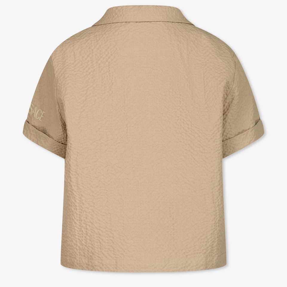 Versace Kids Boys Blouse in Beige