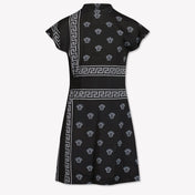 Versace Kids Girls Dress Black