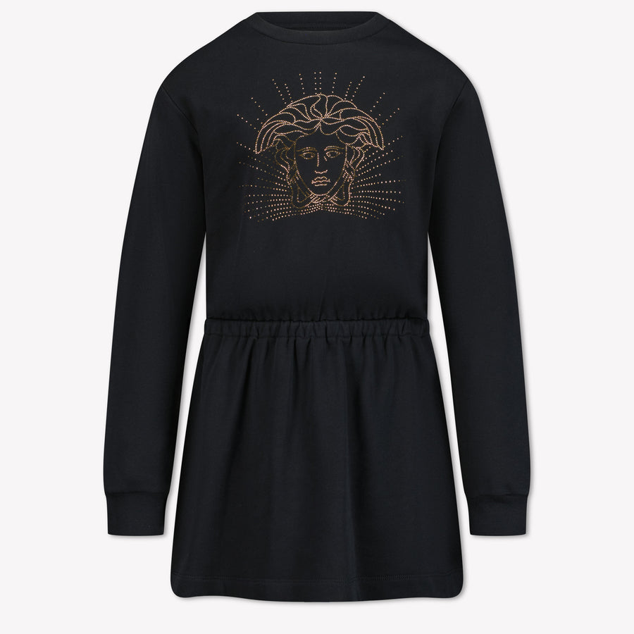 Versace Girls Dress in Black