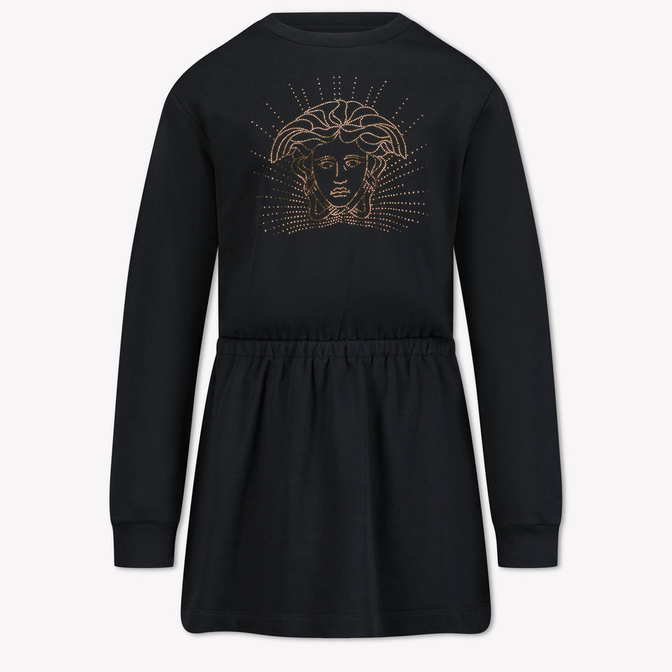 Versace Kids Girls Dress Black