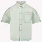 Palm Angels Kinder Meisjes Blouse In Mint