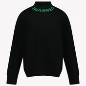 Palm Angels Kids Boys Sweater in Black