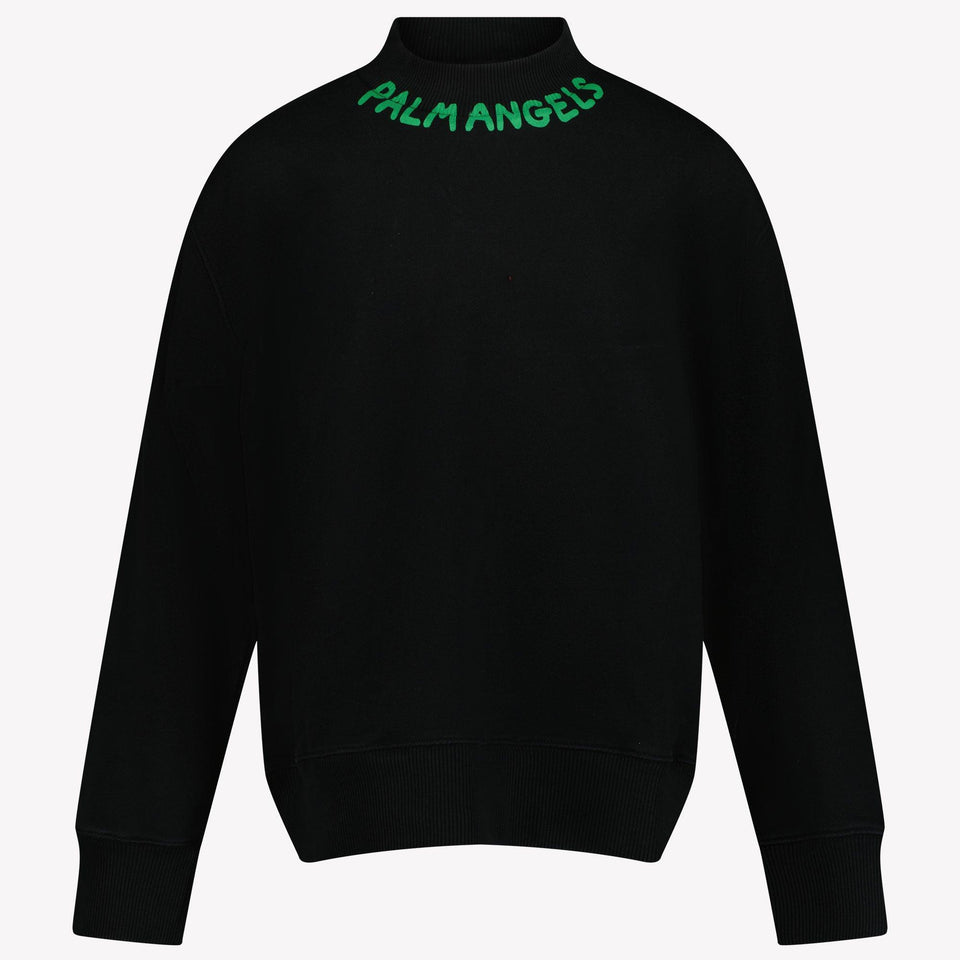 Palm Angels Kids Boys Sweater in Black