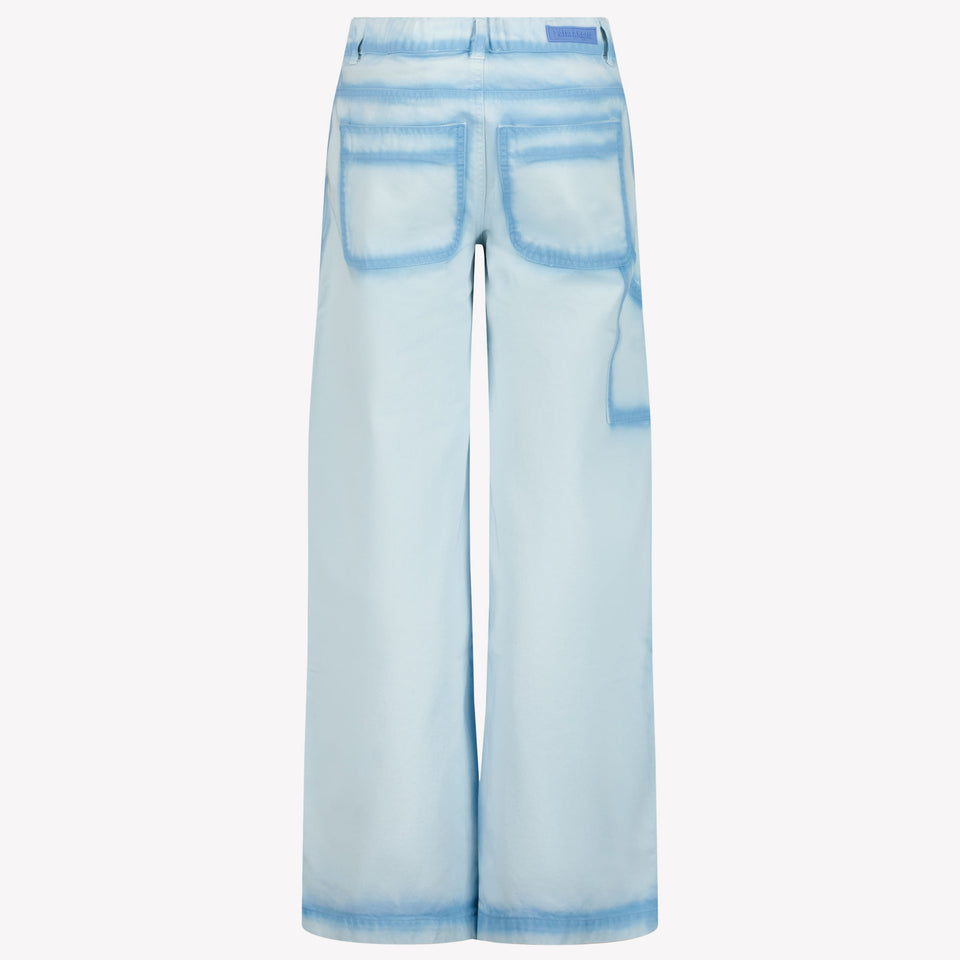 Palm Angels Kids Boys in Trousers Light Blue