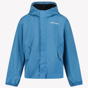 Palm Angels Kids Boys Summerjacket in Light Blue