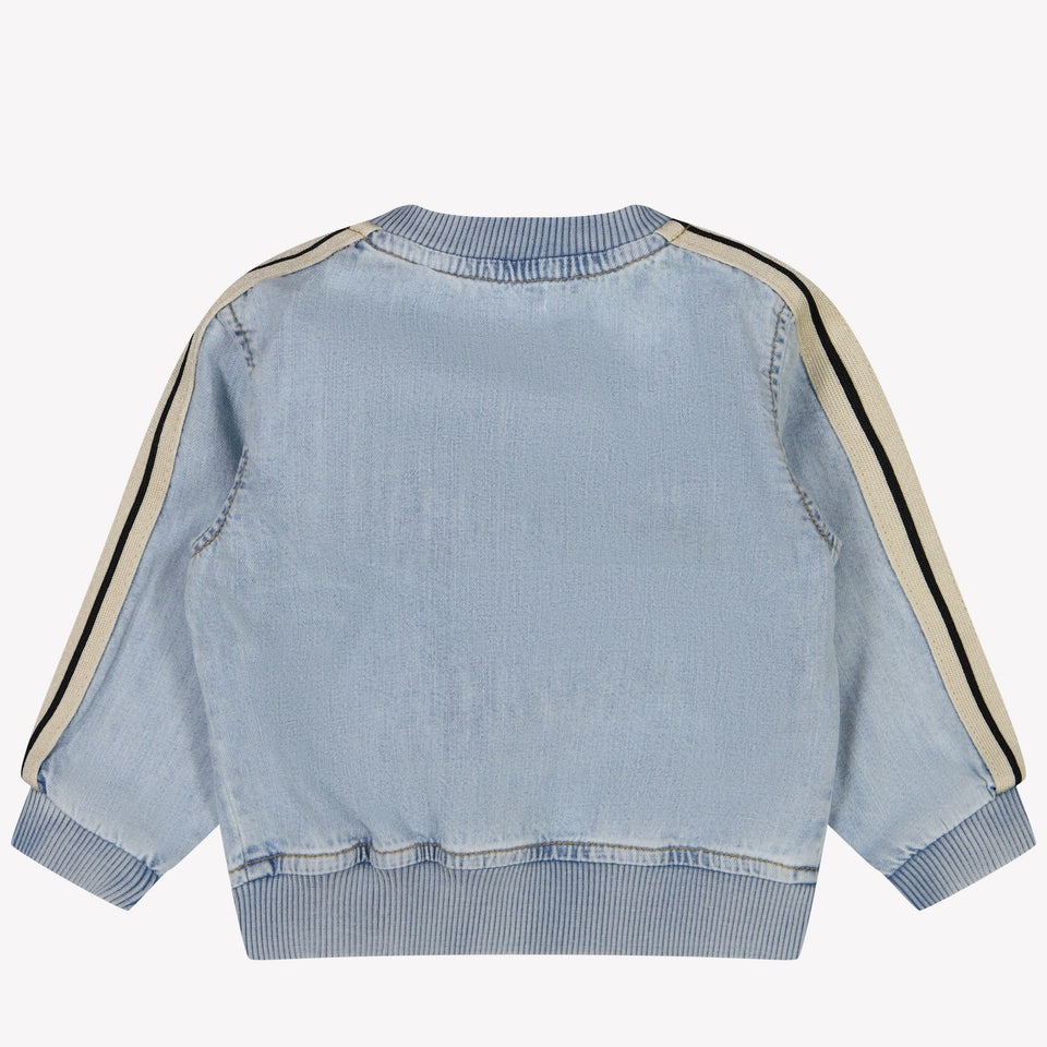 Palm Angels Baby Boys cardigan Light Blue