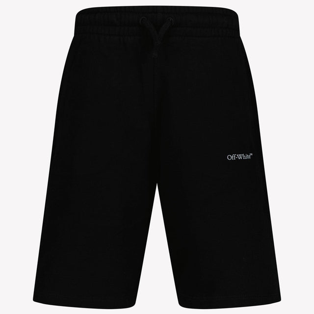 Off-White Kids Boys Shorts In Black