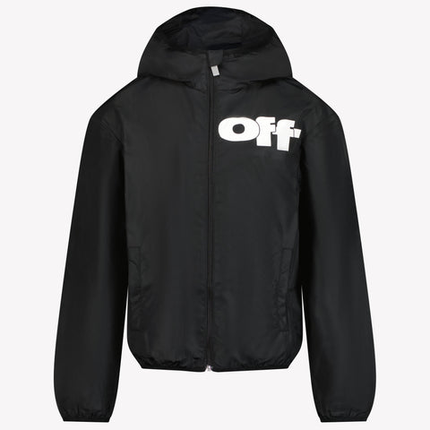 Off-White Kids Boys Summerjacket in Black