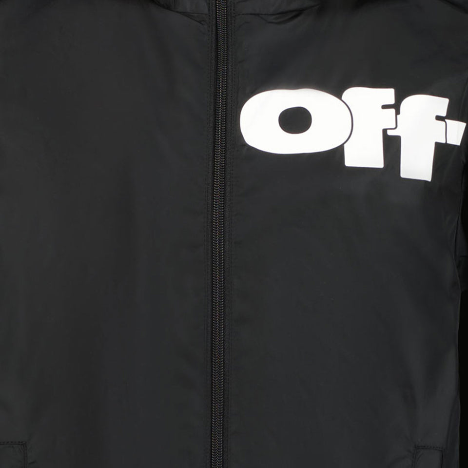 Off-White Kids Boys Summerjacket in Black