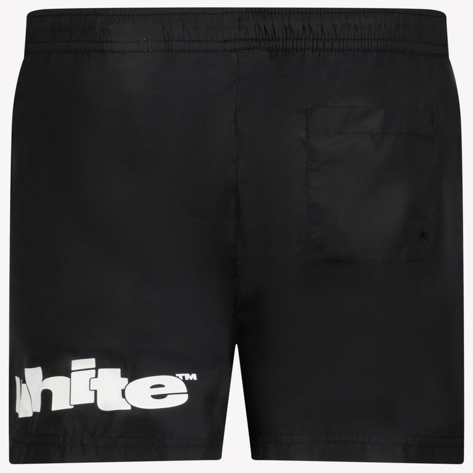 Off-White Kids Boys Swimwear In Black