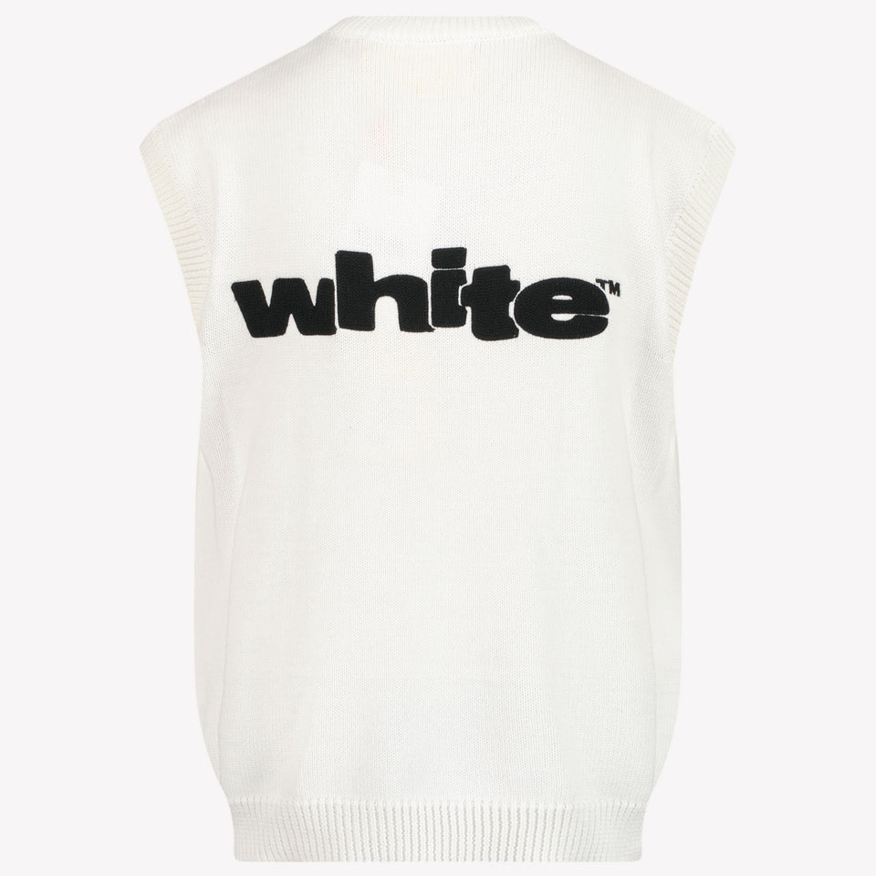 Off-White Kids Boys Jackets In White