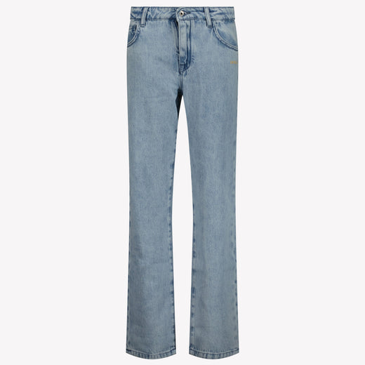 Off-White Kinder Jongens Jeans In Licht Blauw