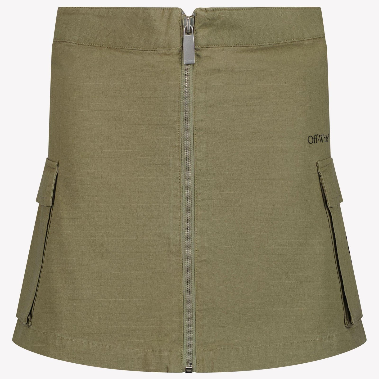 Off-White Kids Girls Skirt Khaki