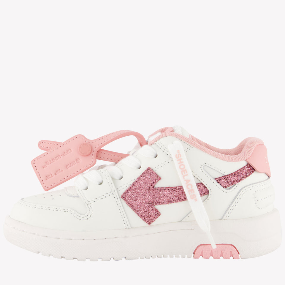 Off-White Girls Sneakers in Light Pink