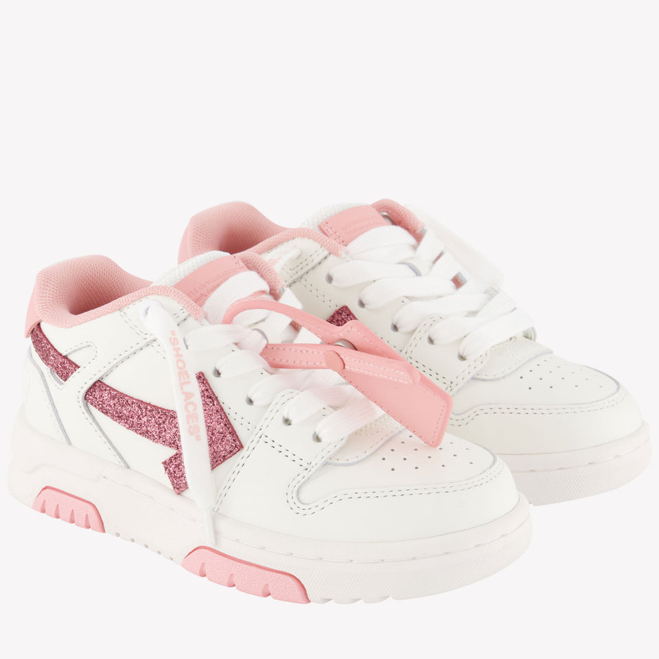 Off-White Girls Sneakers in Light Pink