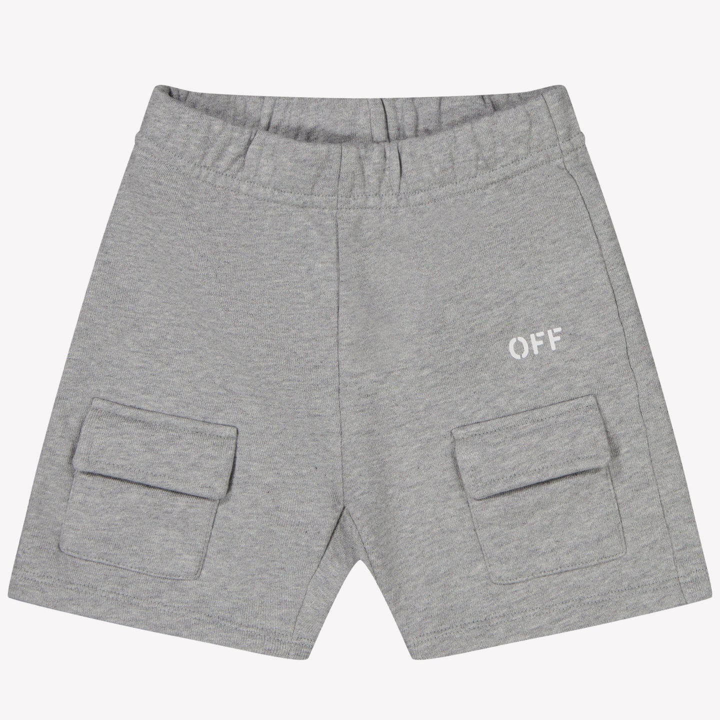 Off-White Baby Jongens Shorts In Grijs