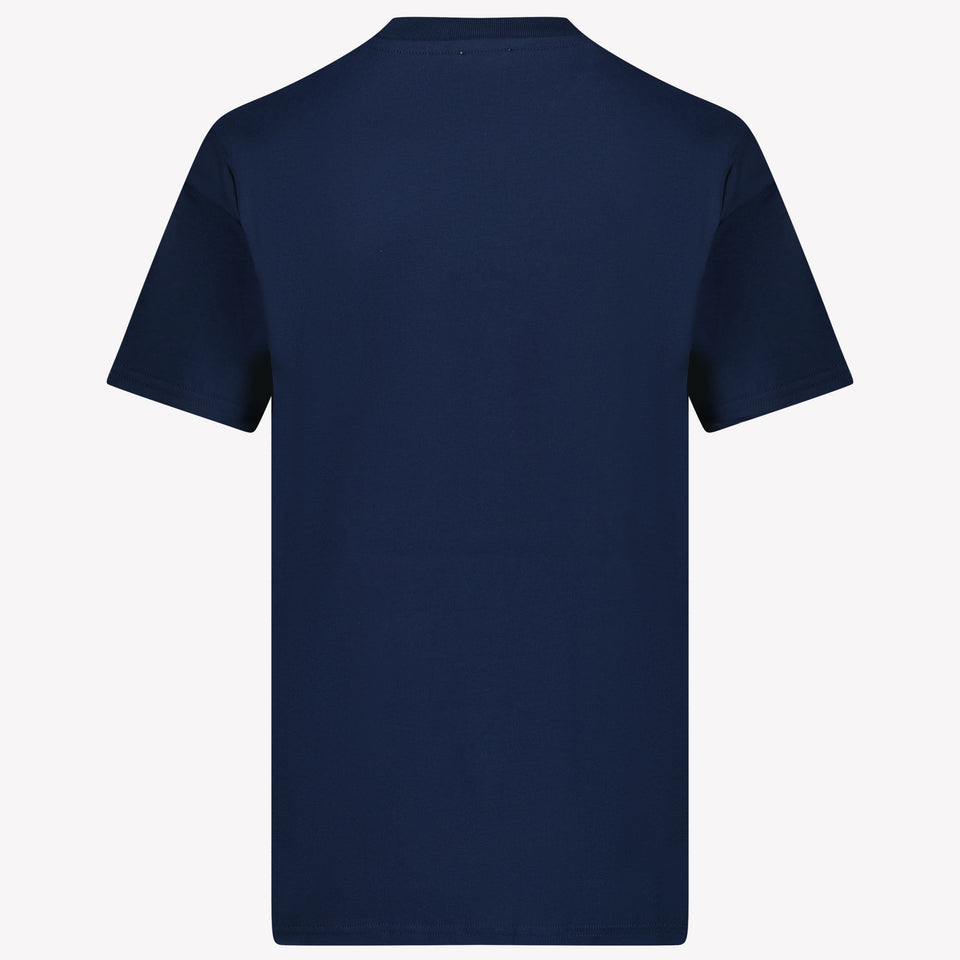 CASABLANCA Kinder Unisex T-Shirt In Navy