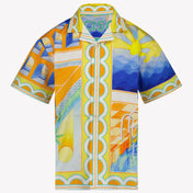 Casablanca Kids Boys Blouse in Orange