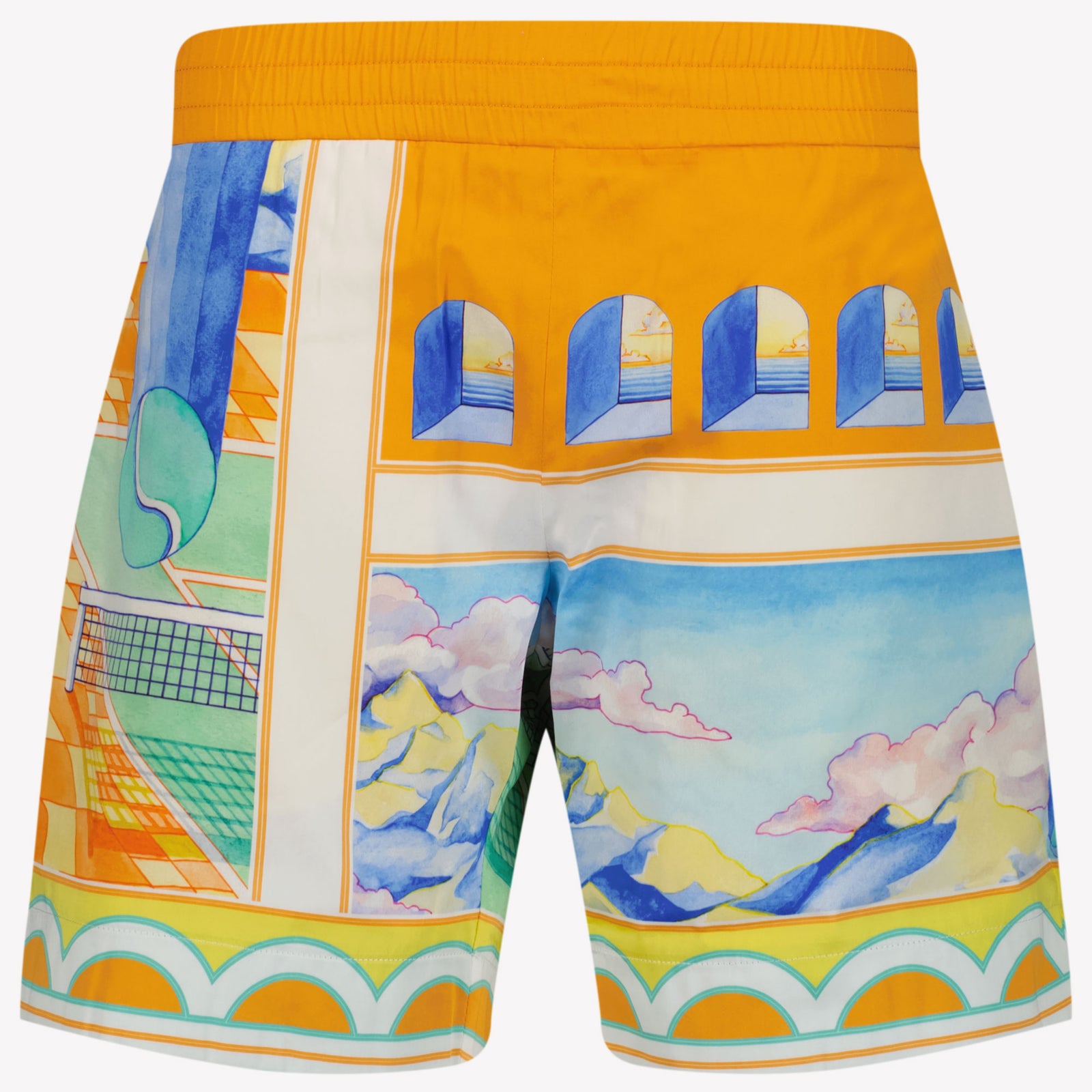 CASABLANCA Kinder Jongens Shorts In Oranje