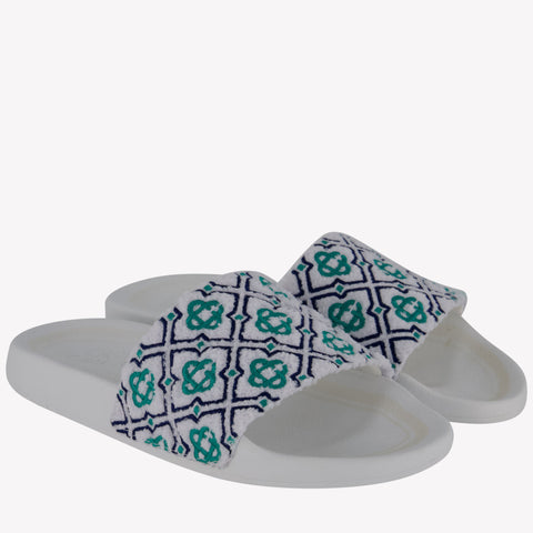 Casablanca Kinder Unisex Slippers In Blauw
