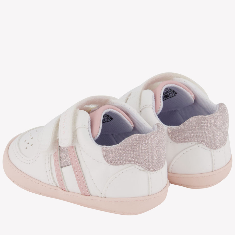 Tommy Hilfiger Baby Girls Sneakers in Light Pink