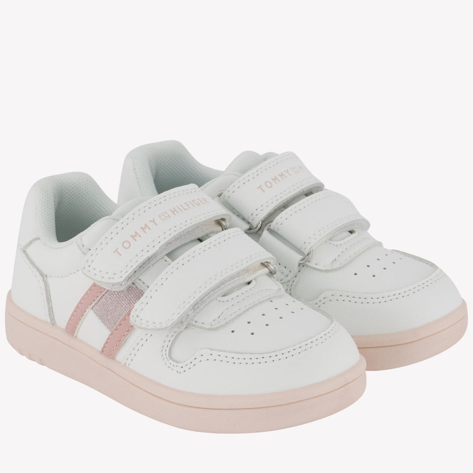 Tommy Hilfiger Girls Sneakers in White