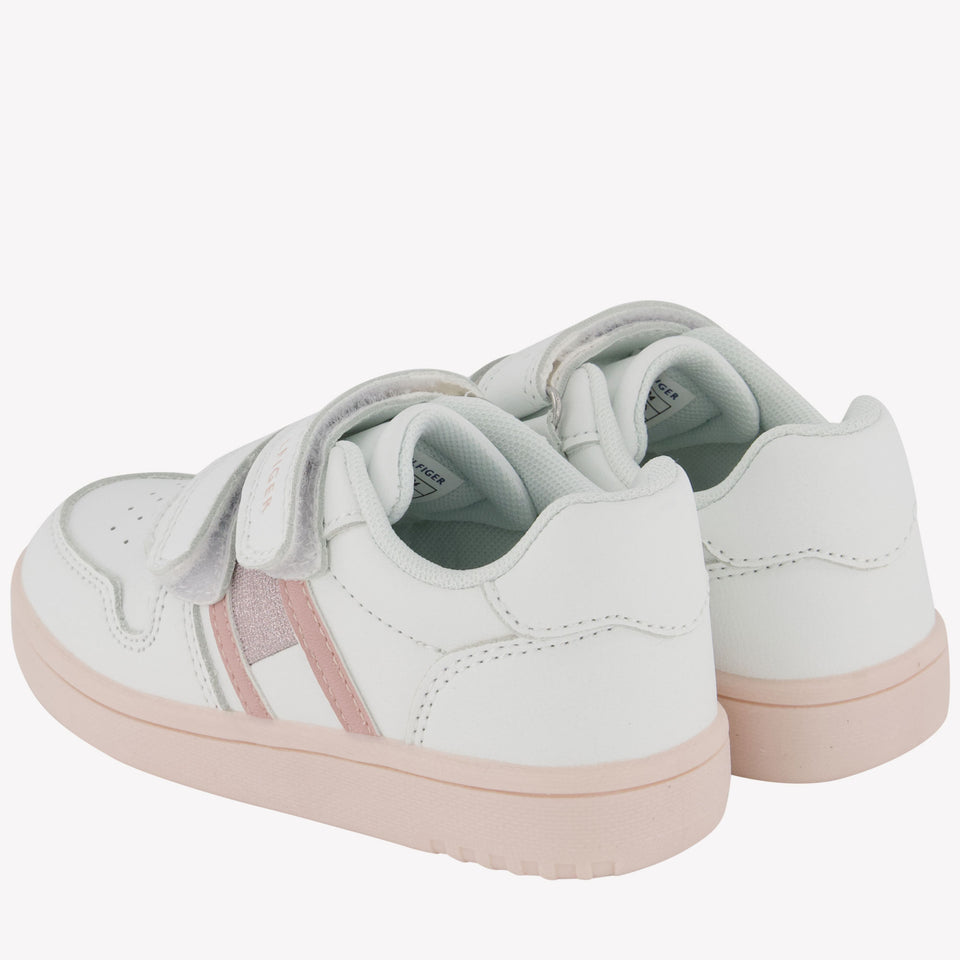 Tommy Hilfiger Girls Sneakers in White