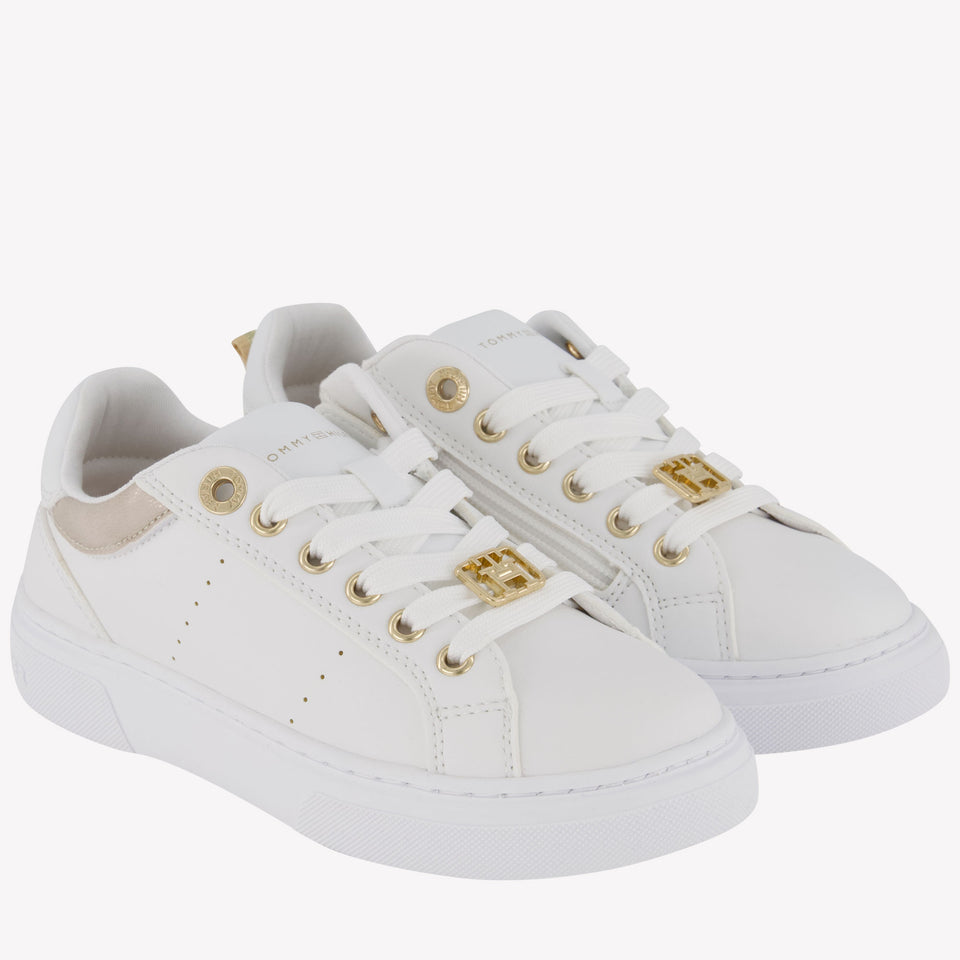 Tommy Hilfiger Girls Sneakers in White