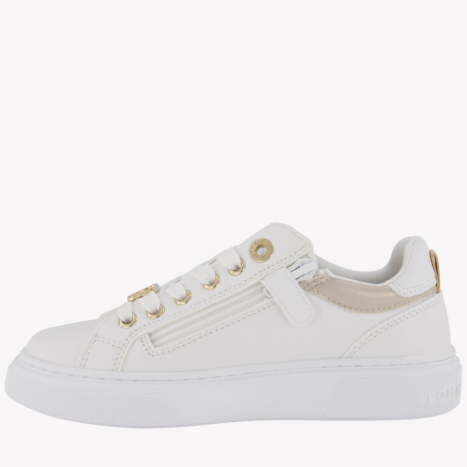 Tommy Hilfiger Girls Sneakers in White