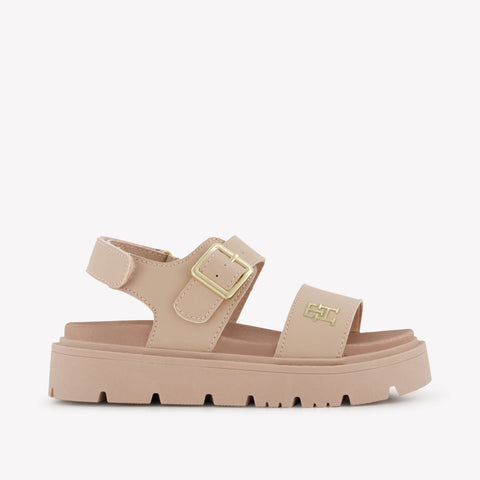 Tommy Hilfiger Girls Sandals In Light Pink