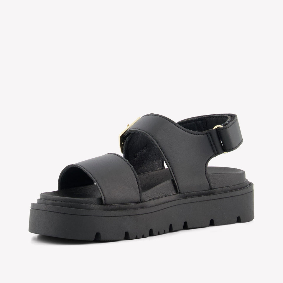 Tommy Hilfiger Girls Sandals In Black