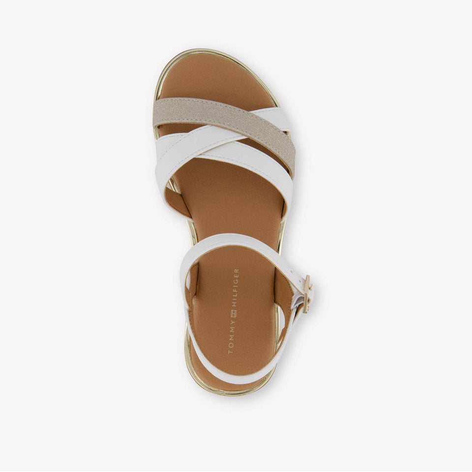 Tommy Hilfiger Meisjes Sandalen In Wit