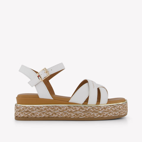 Tommy Hilfiger Girls Sandals In White