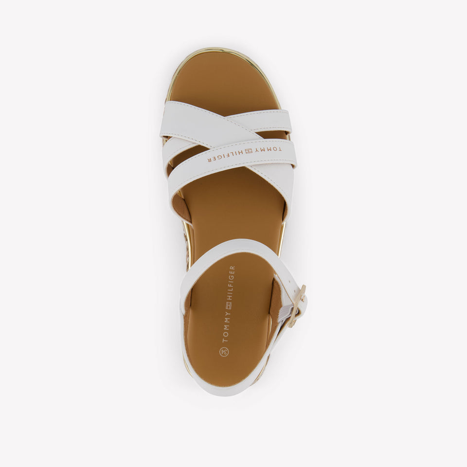 Tommy Hilfiger Meisjes Sandalen In Wit