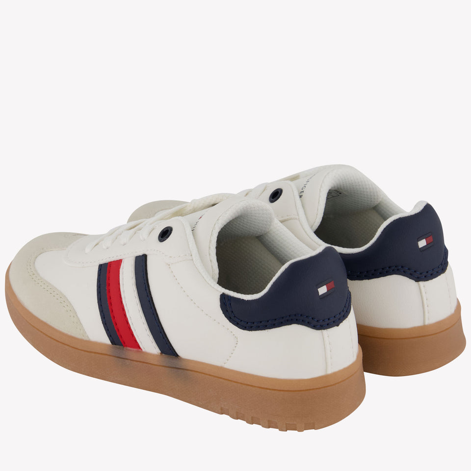 Tommy Hilfiger Boys Sneakers in White