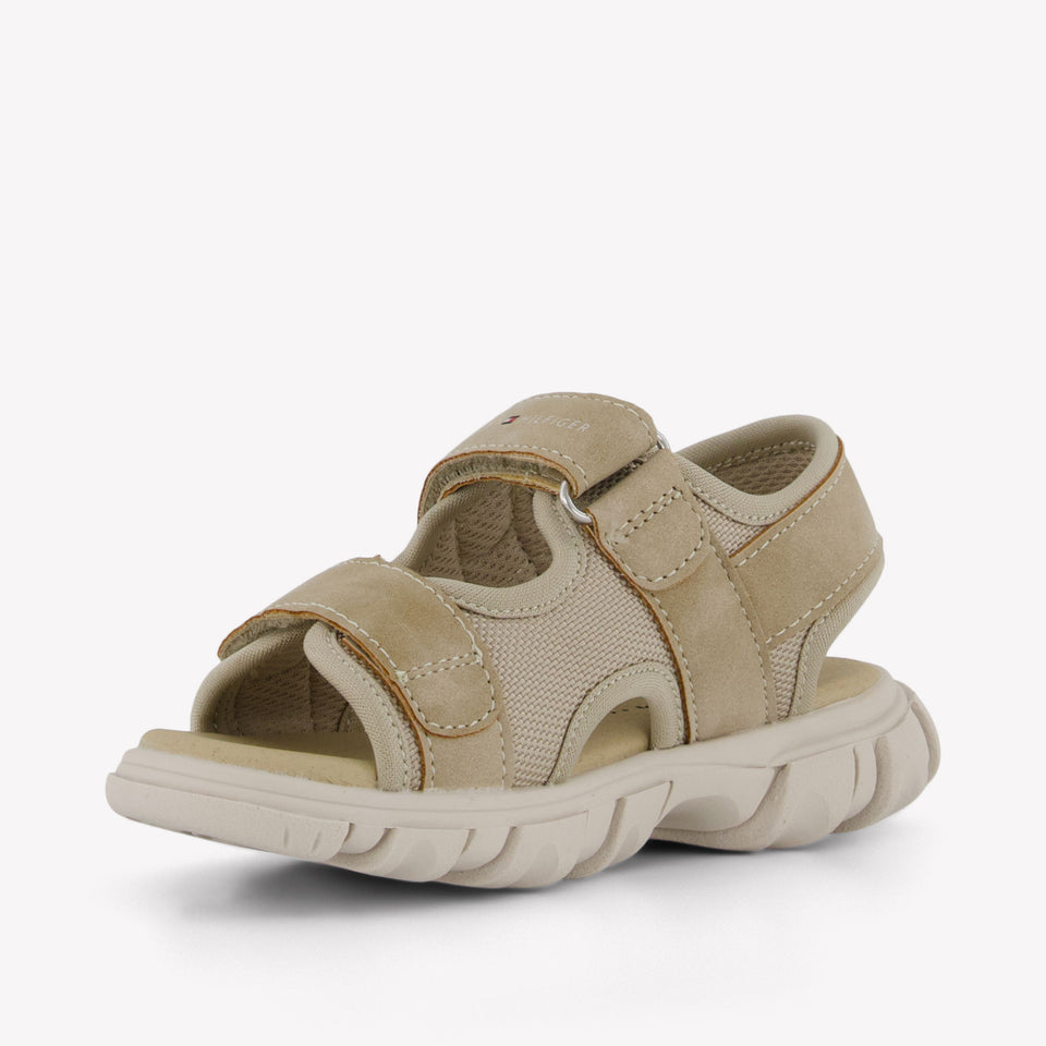 Tommy Hilfiger Boys Sandals In Beige