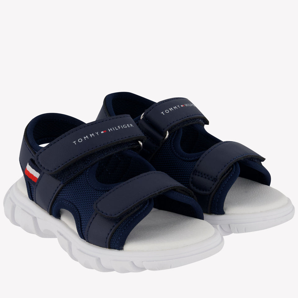 Tommy Hilfiger Boys Sandals In Navy