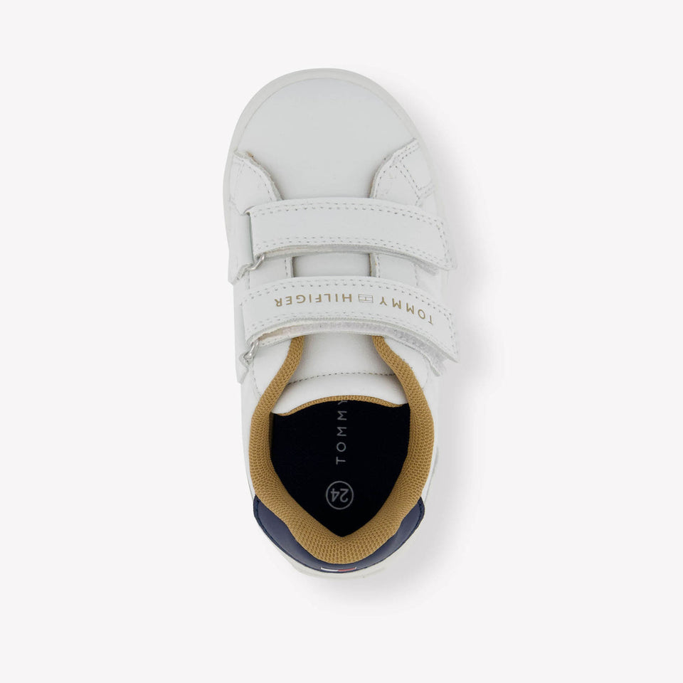 Tommy Hilfiger Boys Sneakers in White