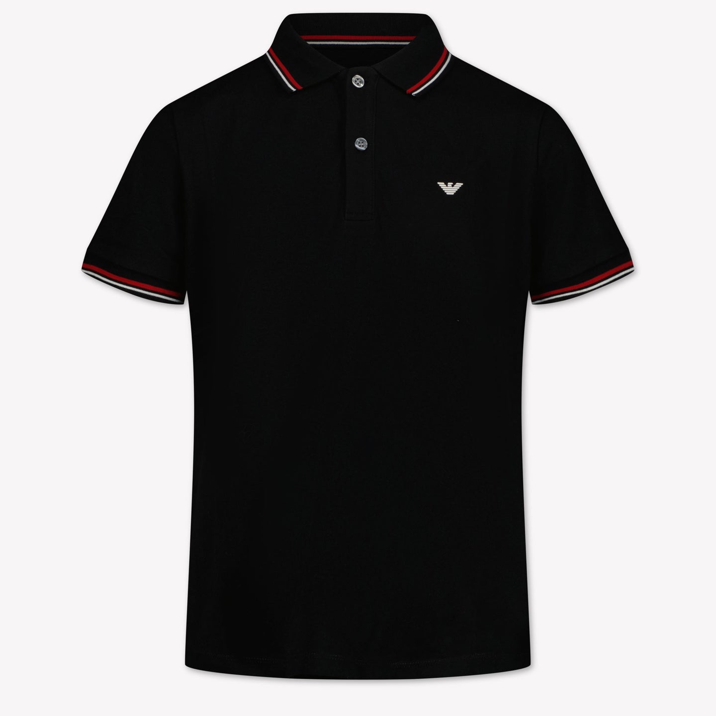 Armani Kinder Jongens Polo In Zwart