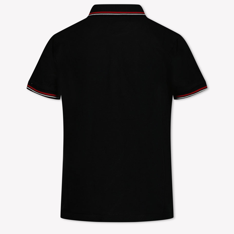 Armani Kids Boys Polo in Black