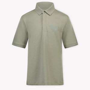 Armani Kinder Jongens Polo In Beige
