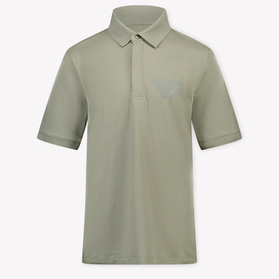 Armani Kinder Jongens Polo In Beige