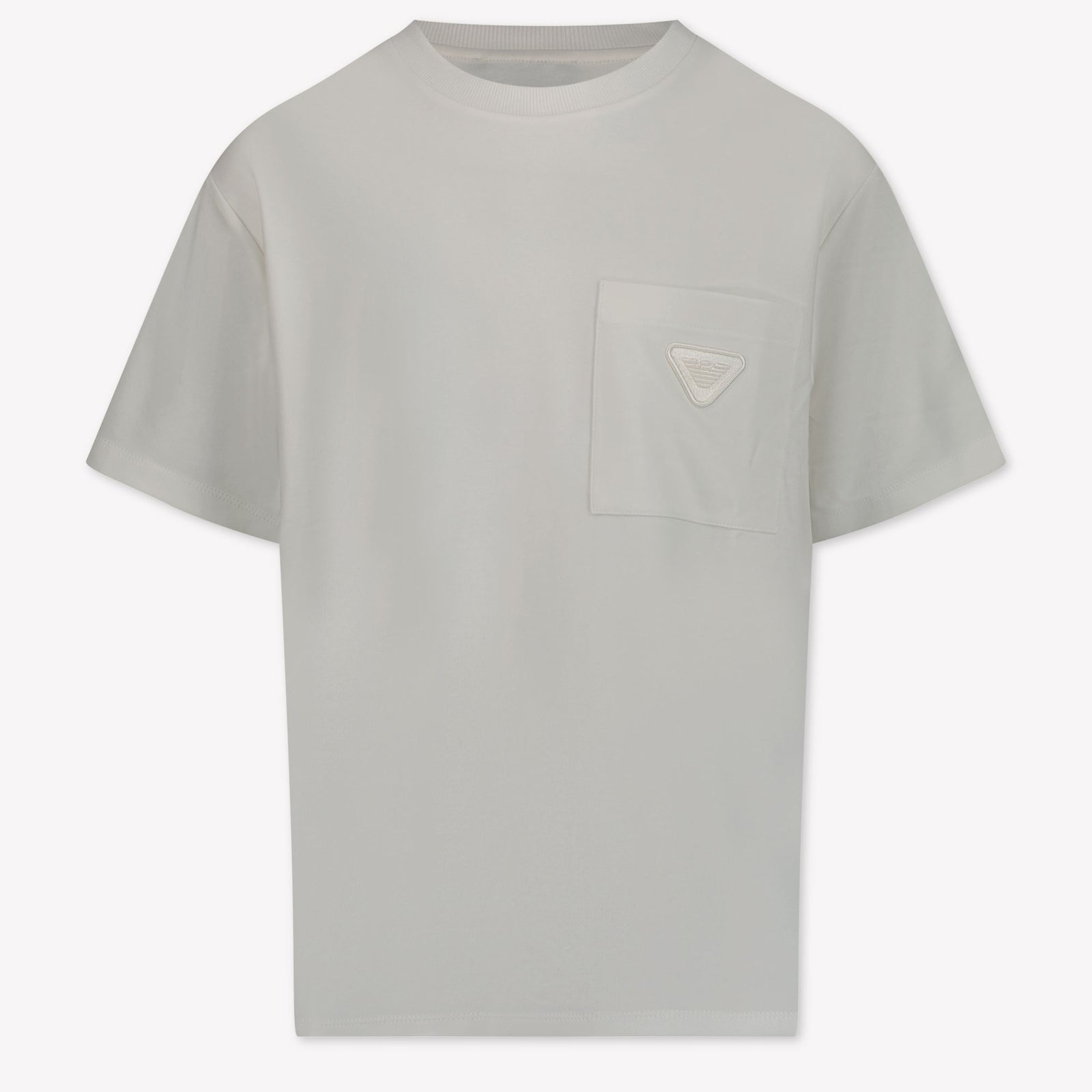 Armani Kids Boys T-Shirt in OffWhite