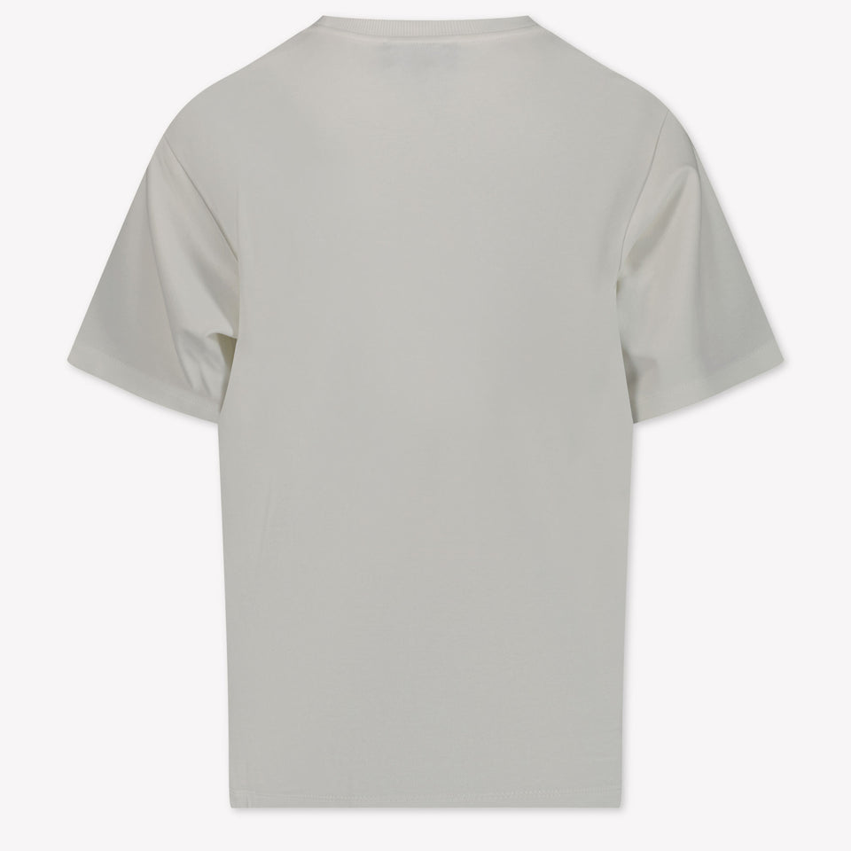 Armani Kinder Jongens T-Shirt In Off White