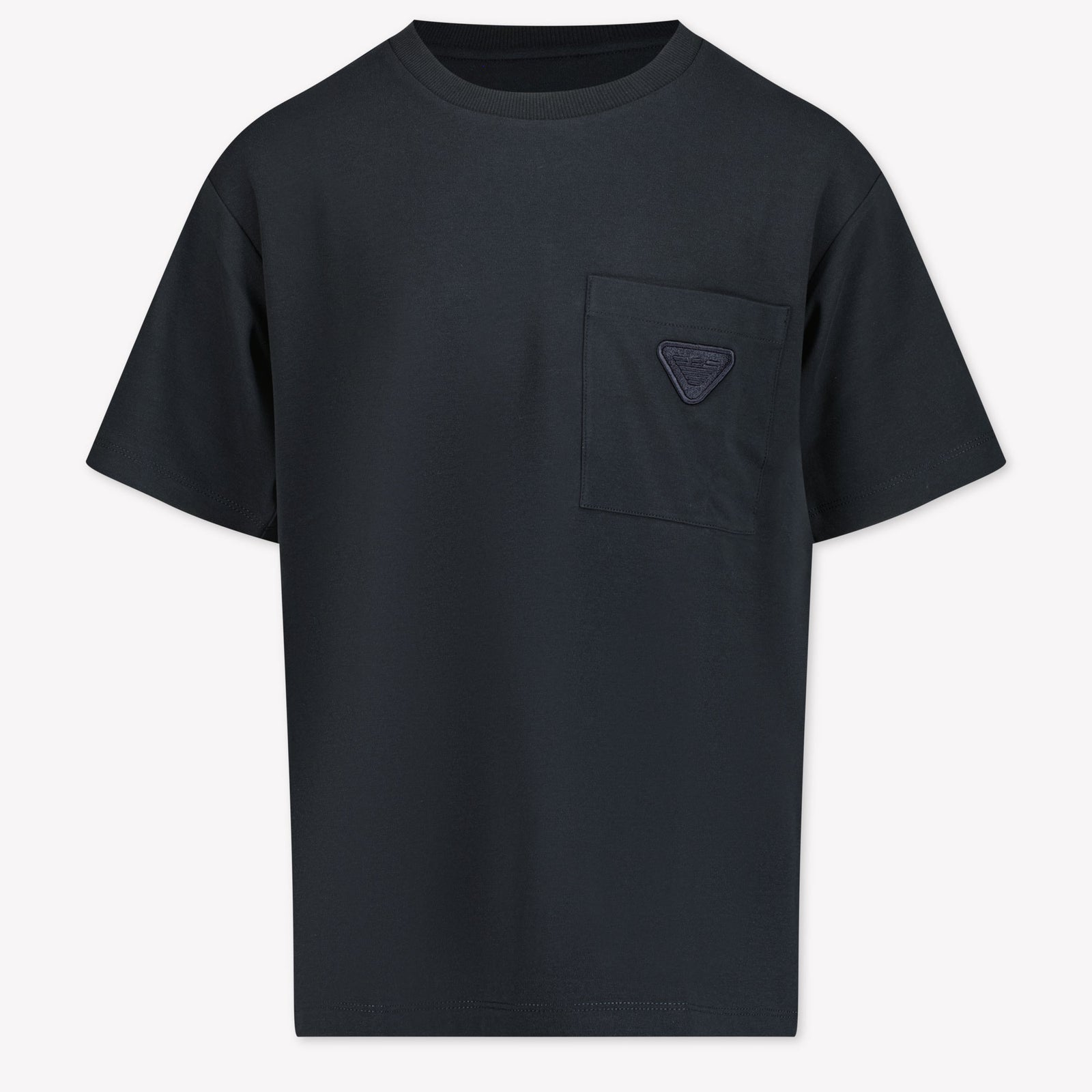 Armani Kinder Jongens T-Shirt In Navy