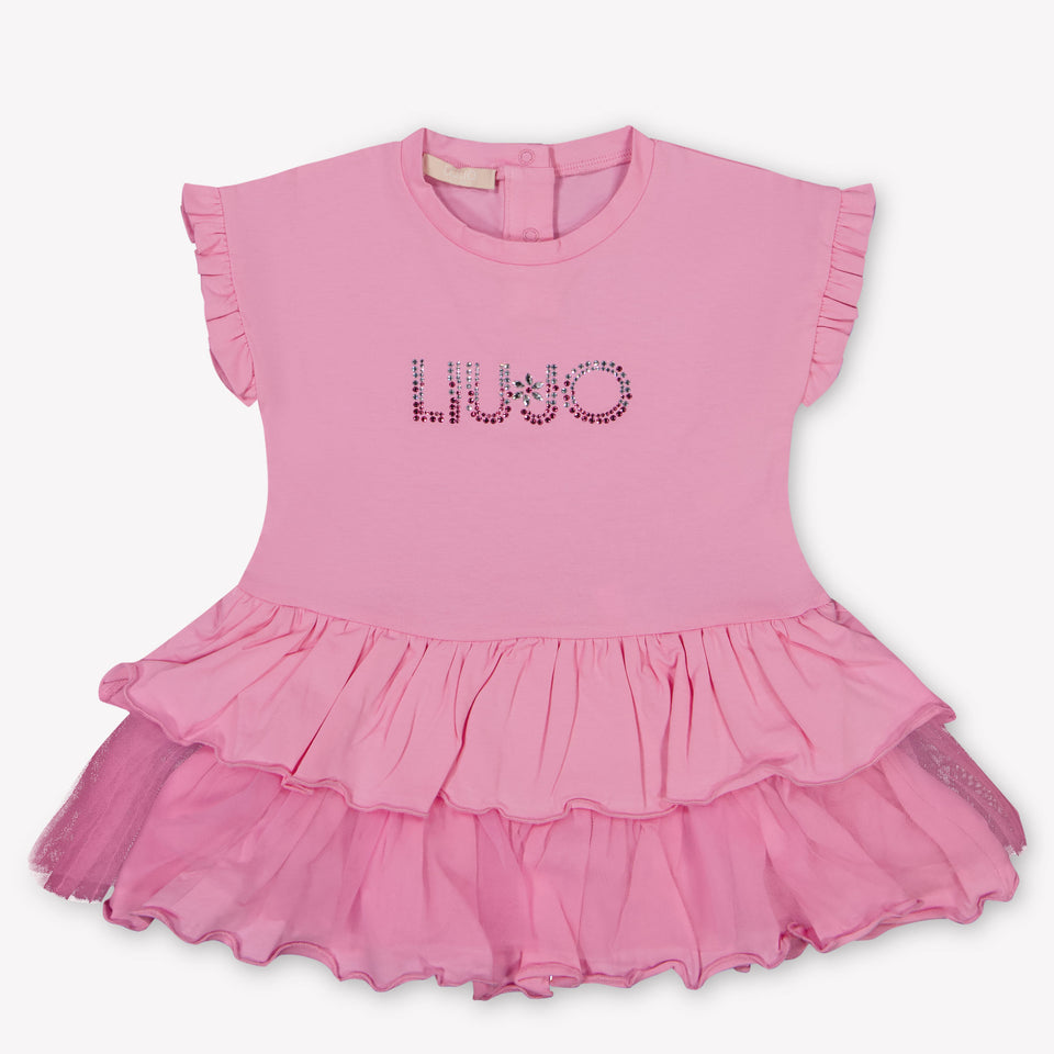 Liu Jo Baby Girls Dress In Pink