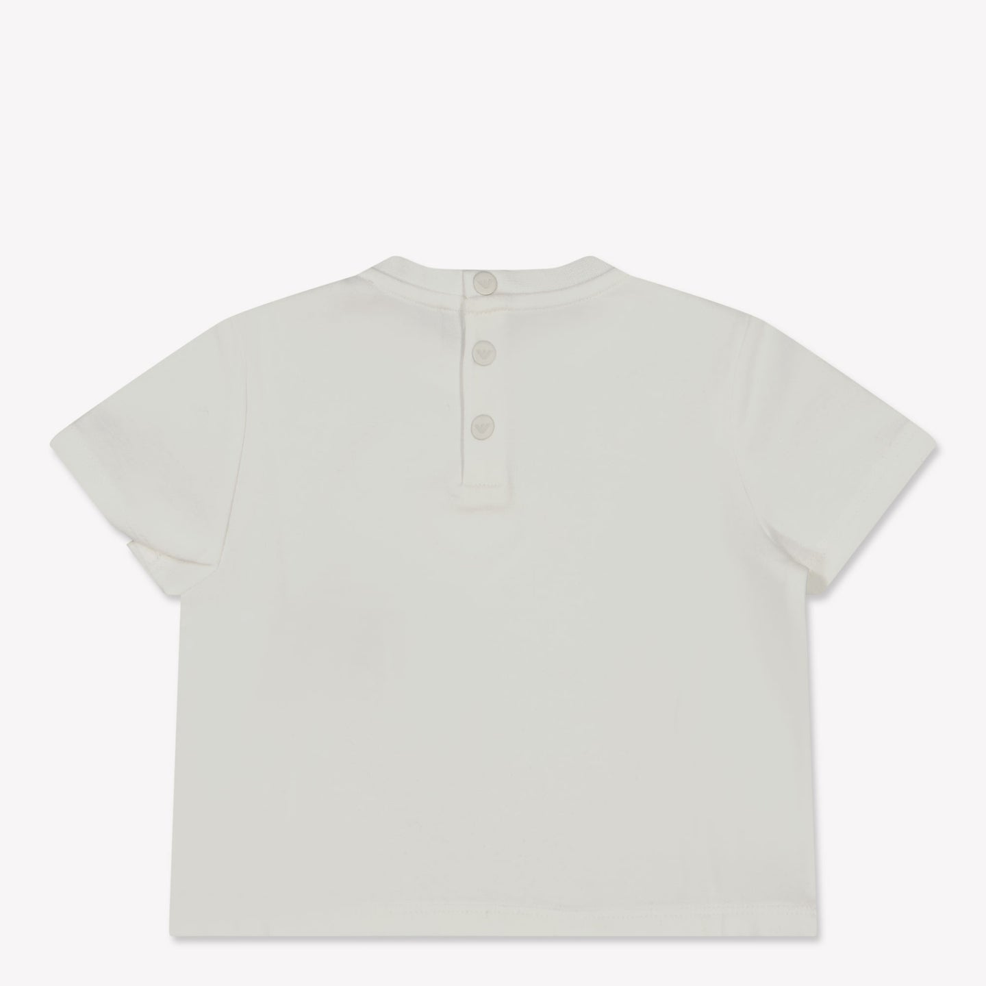 Armani Baby Jongens T-Shirt In Off White