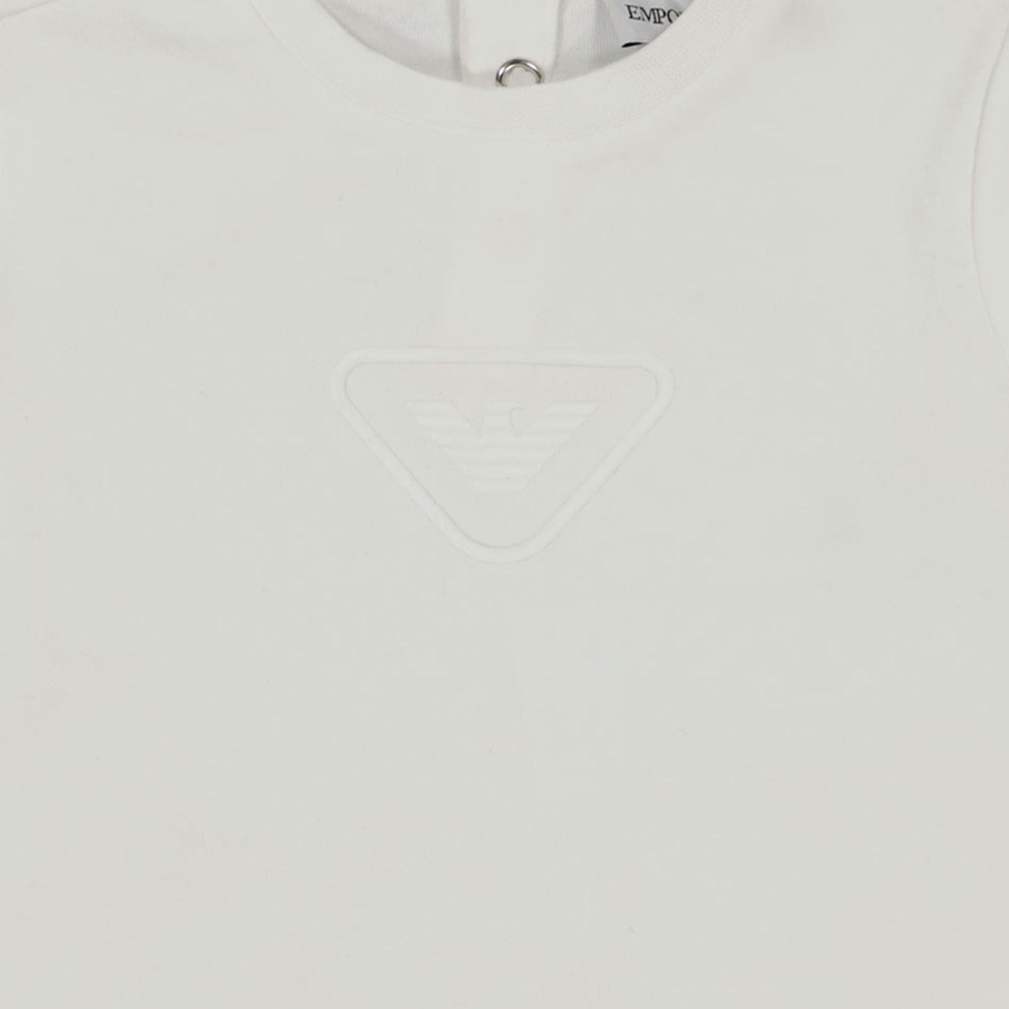 Armani Baby Jongens T-Shirt In Off White