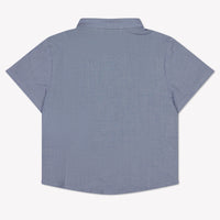 Armani Baby Boys Blouse  Light Blue